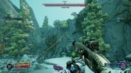Head up the cliffside to reach the shrine (Image via 2K)